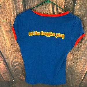 Tops - Fraggle Rock Vintage-Style Crop Top Womens L Tops - Fraggle Rock Vintage-Style Crop Top Womens L